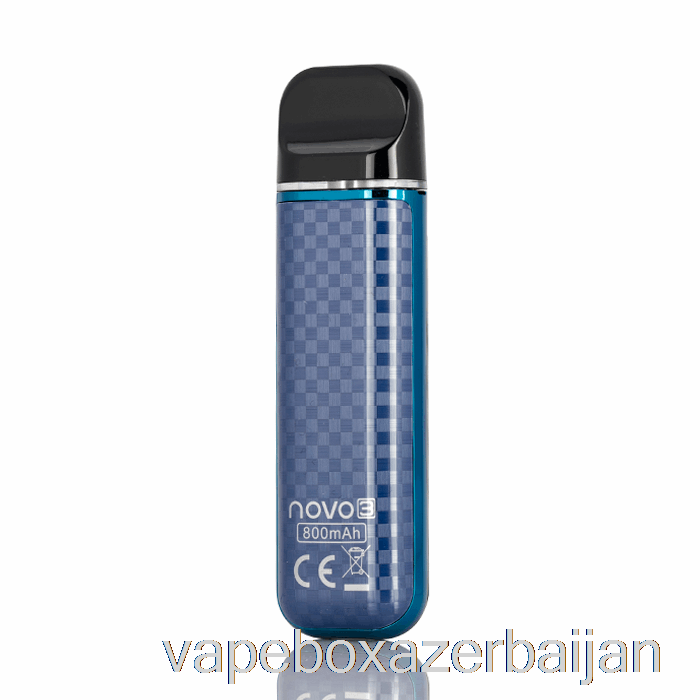 Vape Baku SMOK NOVO 3 25W Pod System Blue Carbon Fiber
